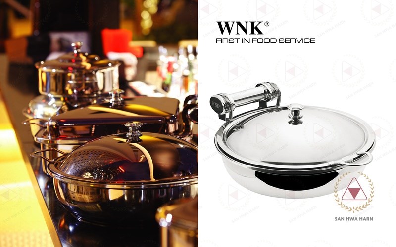 WNK 不銹鋼圓型鋼蓋液壓式自助保溫餐爐CD-193-PM
