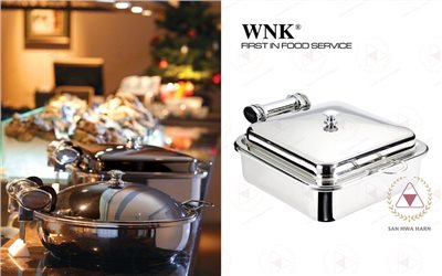 WNK 不銹鋼方型鋼蓋液壓式自助保溫餐爐CD-194-PM