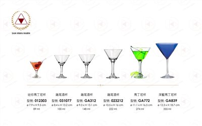 libbey馬丁尼杯雞尾酒杯