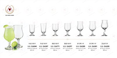 libbey波可杯,冷飲杯