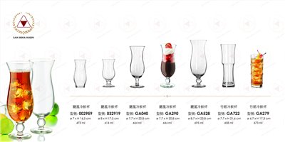 libbey冷飲杯,颶風杯